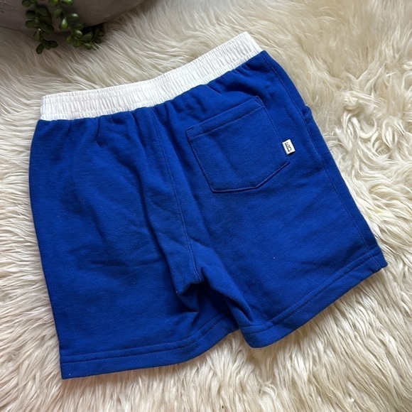 Bundle of two baby boy 18 month casual pull on elastic waist shorts blue - Picture 10 of 10